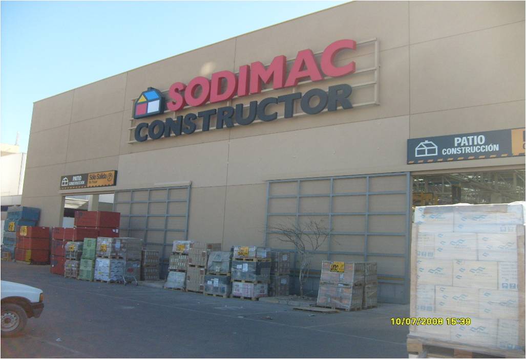 Ampliación Homecenter Sodimac Calama